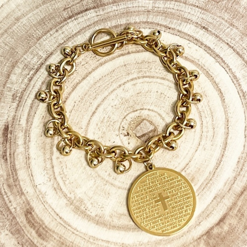 SALE‼️✨Stainless Steel bracelet ✨our father’s prayer ❤️